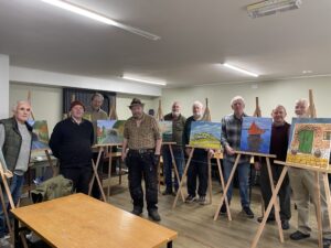 Mountmellick Men’s Shed Showcase Artwork at Mountmellick Arts Centre