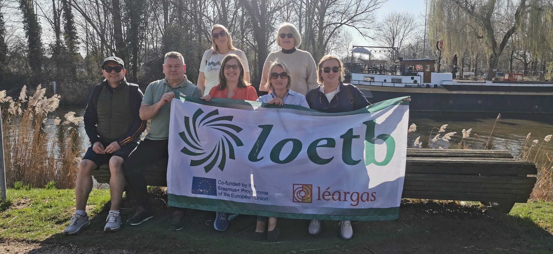 LOETB staff outside Graafschap College in Doetinchem, Netherlands