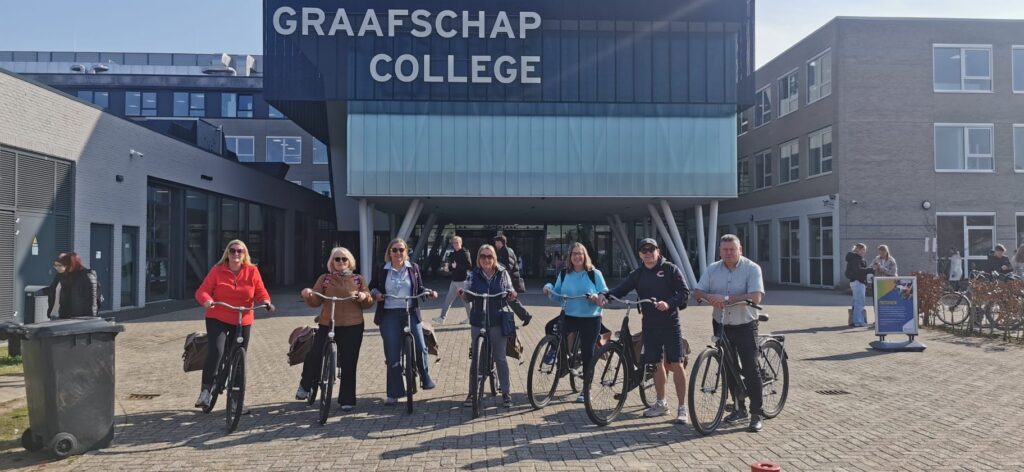 LOETB staff outside Graafschap College in Doetinchem, Netherlands